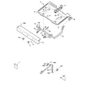 GE AGBS300PK1BB gas & burner parts diagram