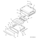 GE JCB900BK1BB warming drawer diagram