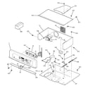 GE JKP28SK2SS control panel & cooktop diagram