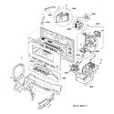 GE SCB2000FBB03 interior parts (1) diagram