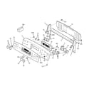 GE JB968TK2WW control panel diagram