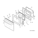 GE JK955CF7CC door diagram