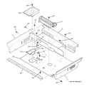 GE JCS968WK2WW cooling fan diagram