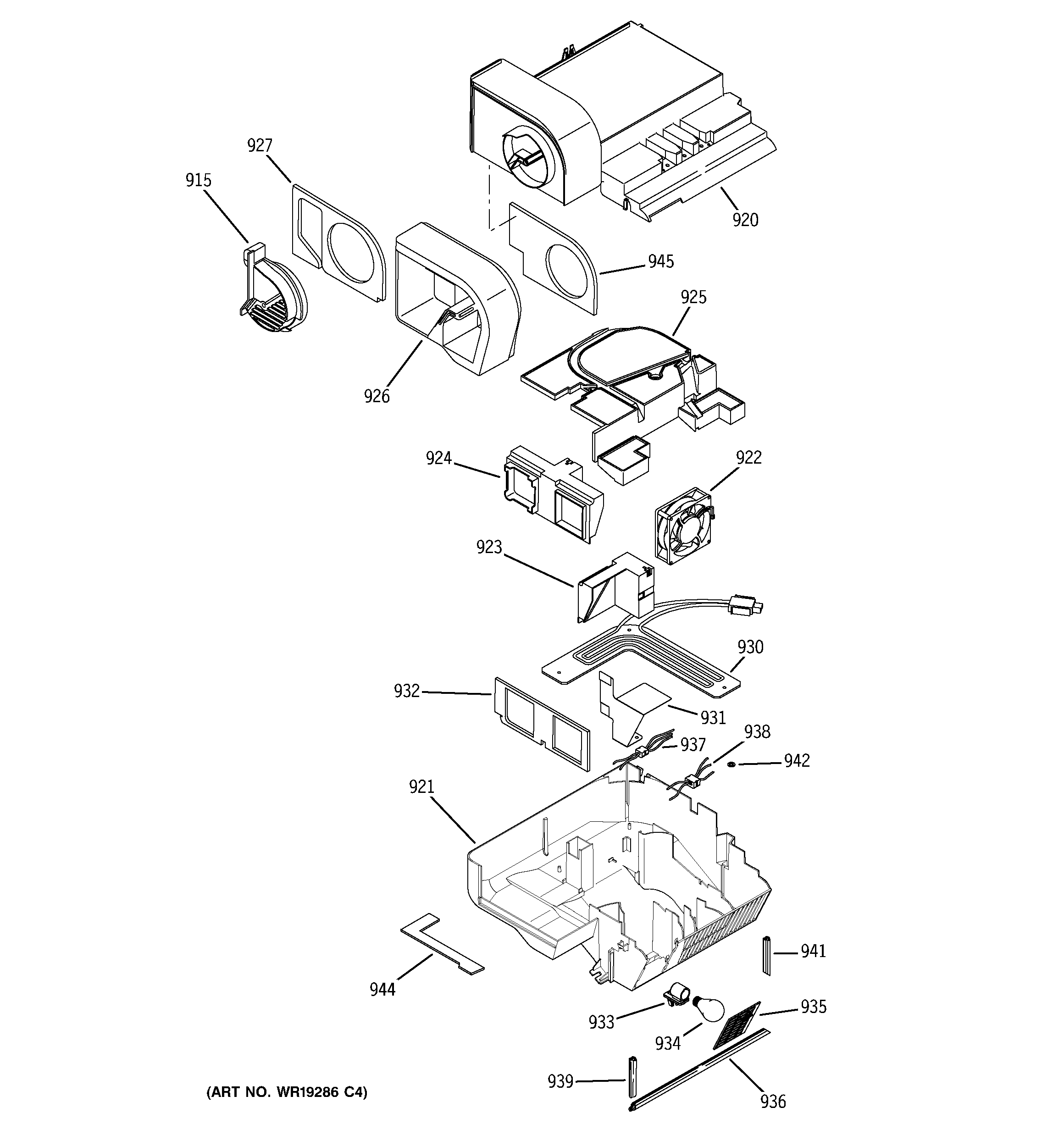 GE PSH23PSSDSV custom cool diagram