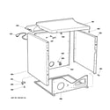 GE DMCD330GG0WC cabinet diagram