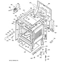 GE JB600WK1WW body parts diagram