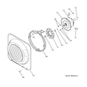 GE ZET3058SH3SS upper oven convection fan diagram