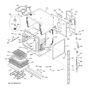 GE ZEK958BF5BB upper oven diagram