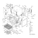 GE ZEK958BF6BB lower oven diagram