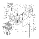 GE ZEK958SF4SS upper oven diagram