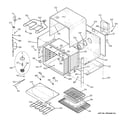 GE ZET958BF7BB upper oven diagram