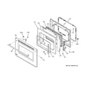 GE ZET958BF7BB door diagram