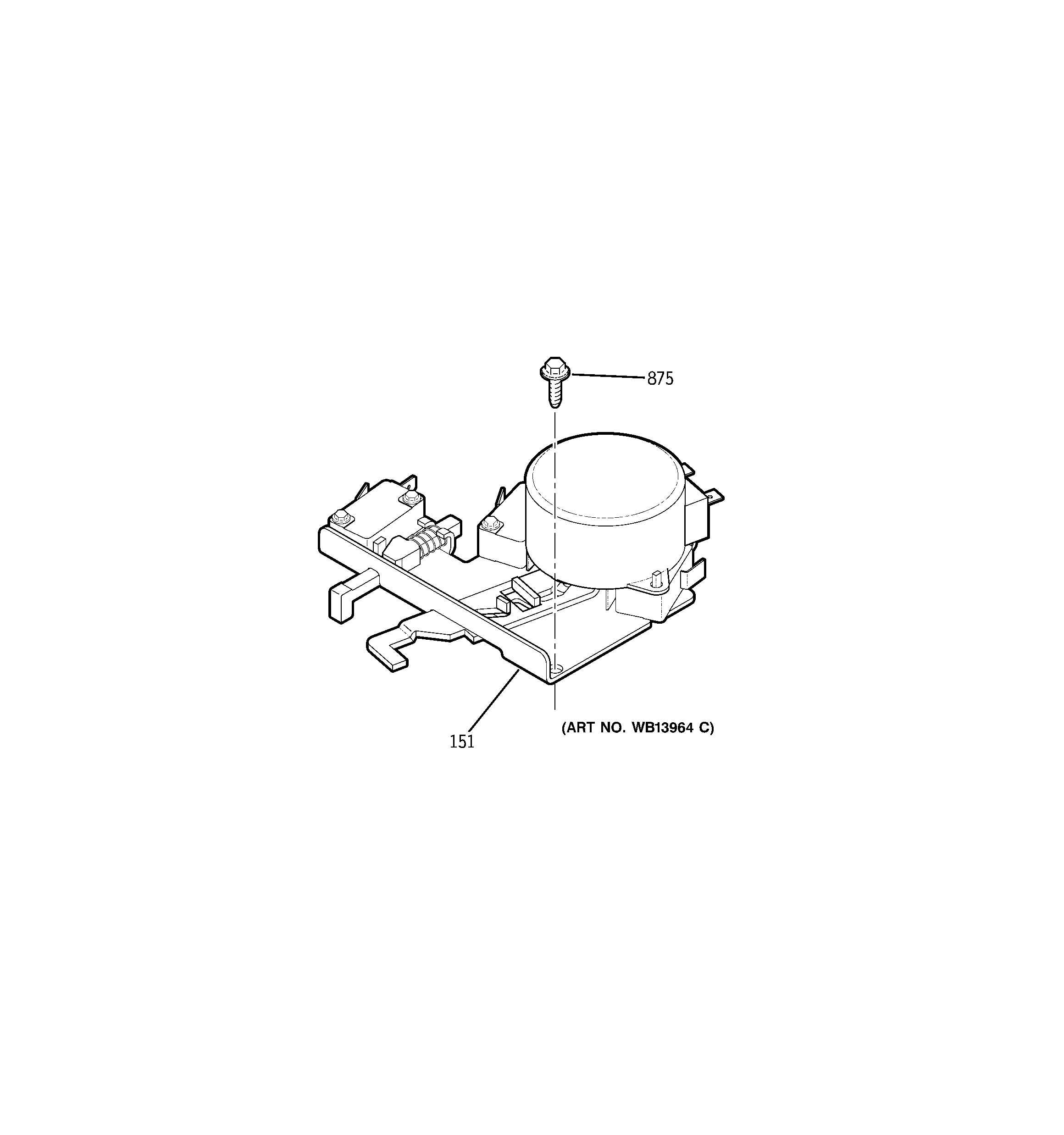 GE ZET1SL1SS door lock diagram