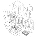 GE ZET2SL1SS upper oven diagram