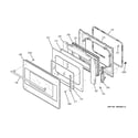 GE ZET2SL1SS door diagram
