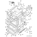 GE JGBP26WEH5WW body parts diagram