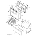 GE ECBS68WJ3WW door & drawer parts diagram