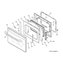 GE PGS968SEM1SS door diagram