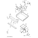 GE JGBS10WEH3WW gas & burner parts diagram