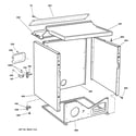 GE DWSR483EG1CC cabinet diagram
