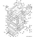 GE JGBP85BEL1BB body parts diagram