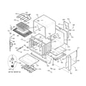 GE JD968SK4SS body parts diagram