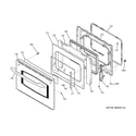 GE JD968SK4SS door diagram