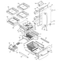 GE GDS20KBSABB doors & shelves diagram