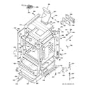 GE JGBP29SEL4SS body parts diagram