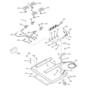 GE JGP940KEK2CC gas & burner parts diagram