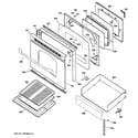 GE JGBP29EEL4BB door & drawer parts diagram