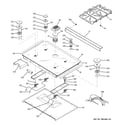 GE JGS968SEK4SS cooktop diagram