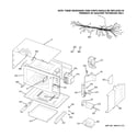 GE JKP86CF2CC microwave body parts diagram