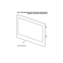 GE JKP86CF4CC microwave door diagram