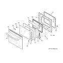 GE JKP86CF4CC door diagram