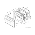 GE JT965WF7WW door diagram