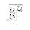 GE JTP86WF2WW microwave control panel diagram