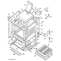 GE JGBS07DEM1WW body parts diagram