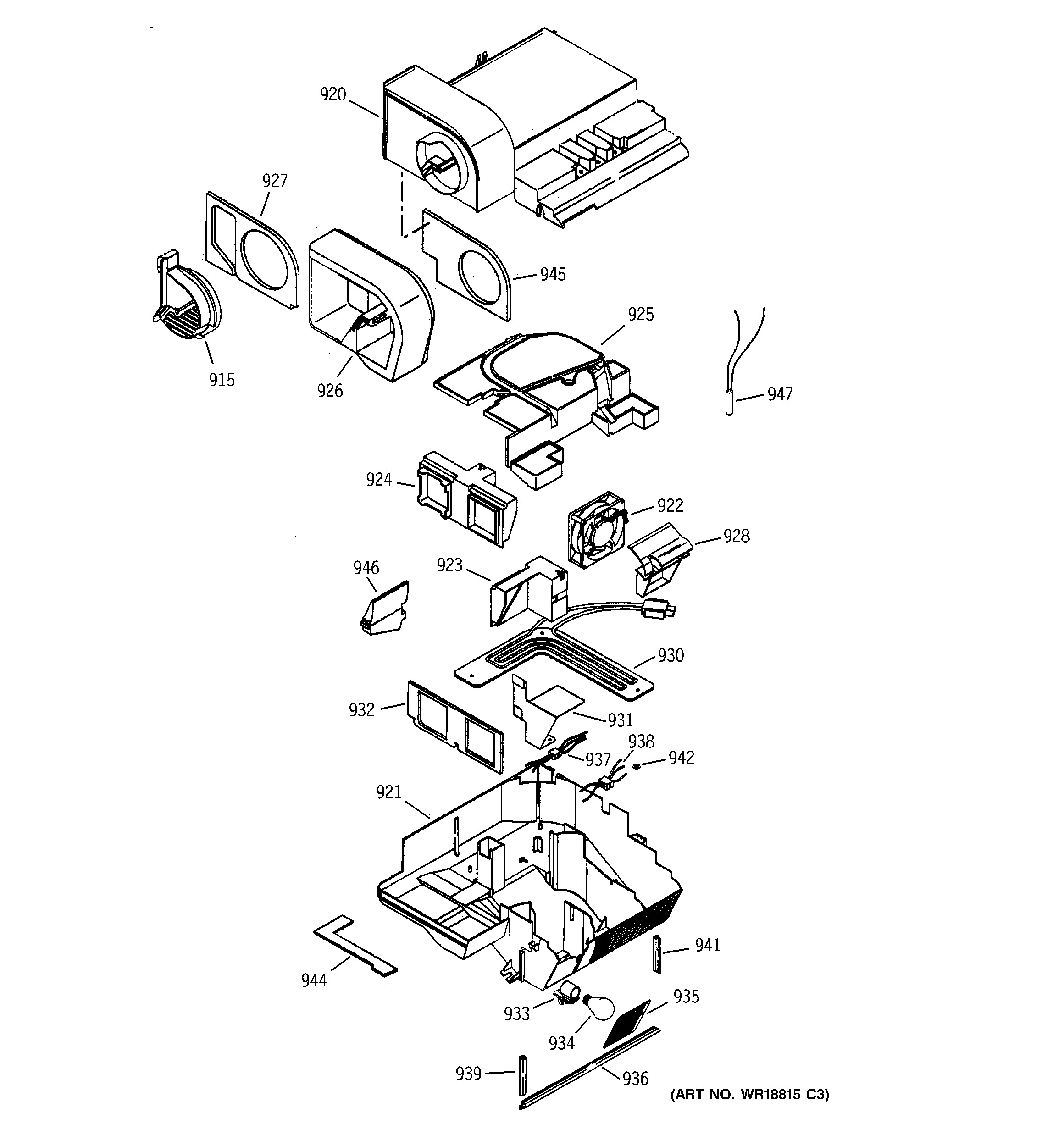 GE PSH23SGNABS custom cool diagram
