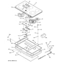GE JP655SM2SS control panel & cooktop diagram