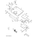 GE JGBP25DEM2WW gas & burner parts diagram