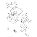 GE JGBP27DEM2WW gas & burner parts diagram