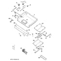 GE JGBP29DEM2BB gas & burner parts diagram