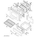 GE JGBP32SEM2SS door & drawer parts diagram
