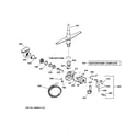 GE GSD2020F03BB motor-pump mechanism diagram