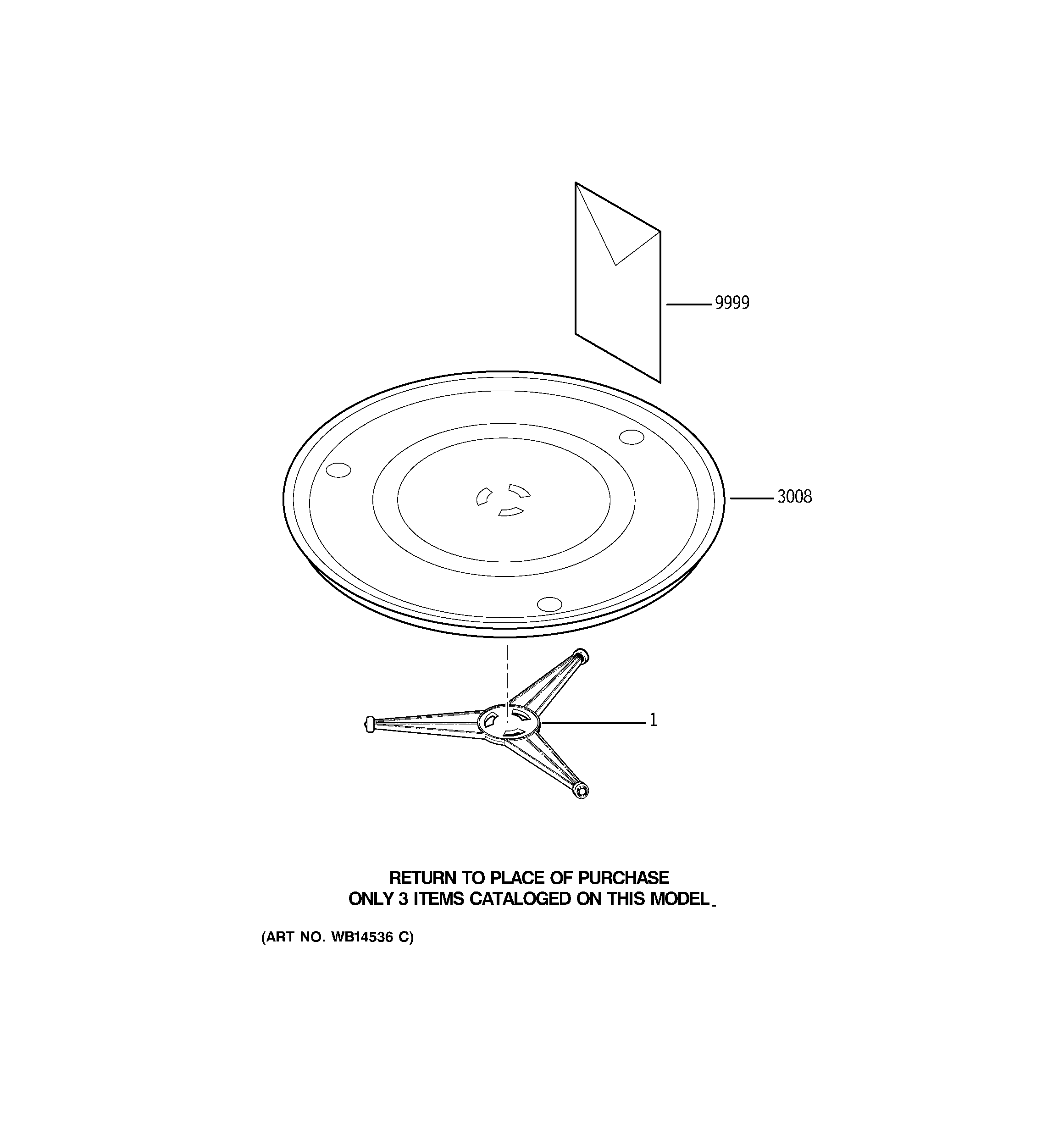 GE SES0730DM1WW microwave diagram