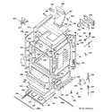 GE JGBP88DEM1WW body parts diagram