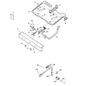 Hotpoint RGB508PEH5CT gas & burner parts diagram