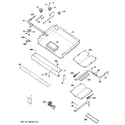 Hotpoint RGB790SEHBSA gas & burner parts diagram