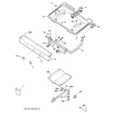 GE JGBS04PPM2WW gas & burner parts diagram
